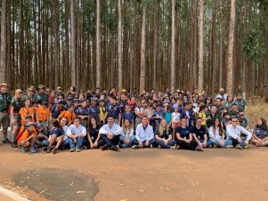 G-Óleo da UFLA recebeu visita dos Escoteiros de Lavras